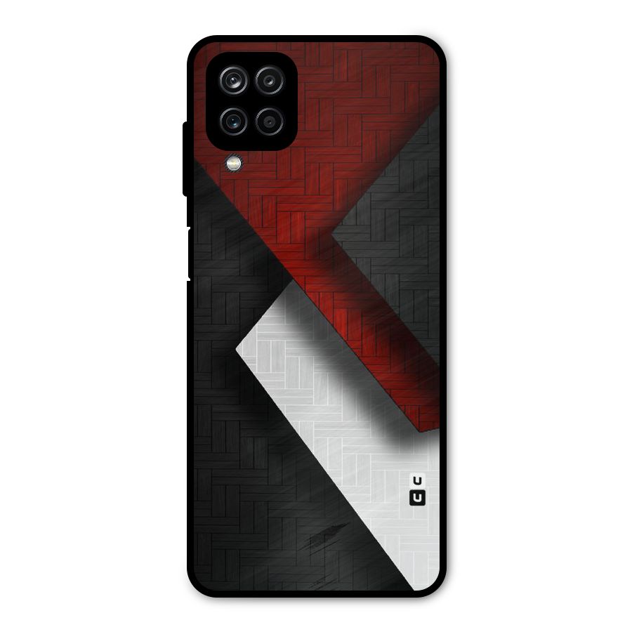 Classic Shades Design Metal Back Case for Galaxy A12
