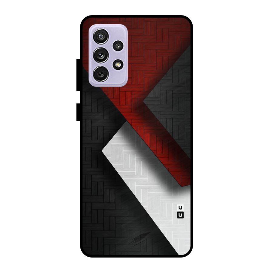 Classic Shades Design Metal Back Case for Galaxy A72