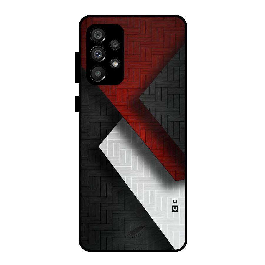 Classic Shades Design Metal Back Case for Galaxy A73 5G