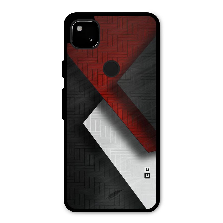 Classic Shades Design Metal Back Case for Google Pixel 4a