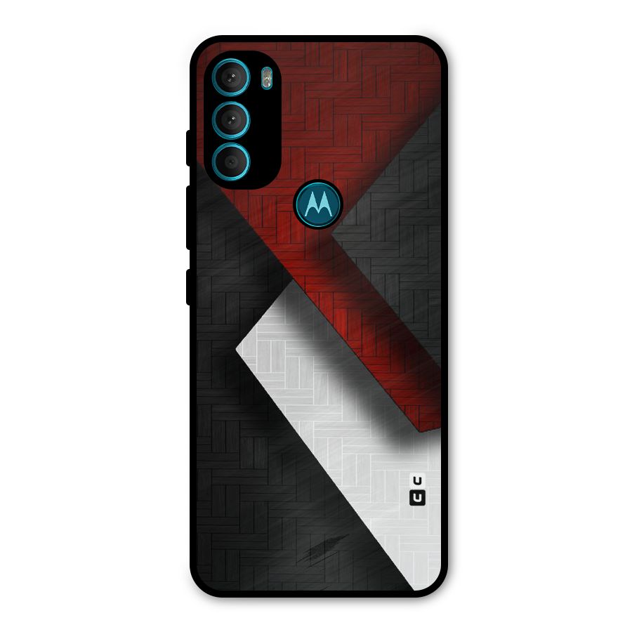 Classic Shades Design Metal Back Case for Moto G71 5G