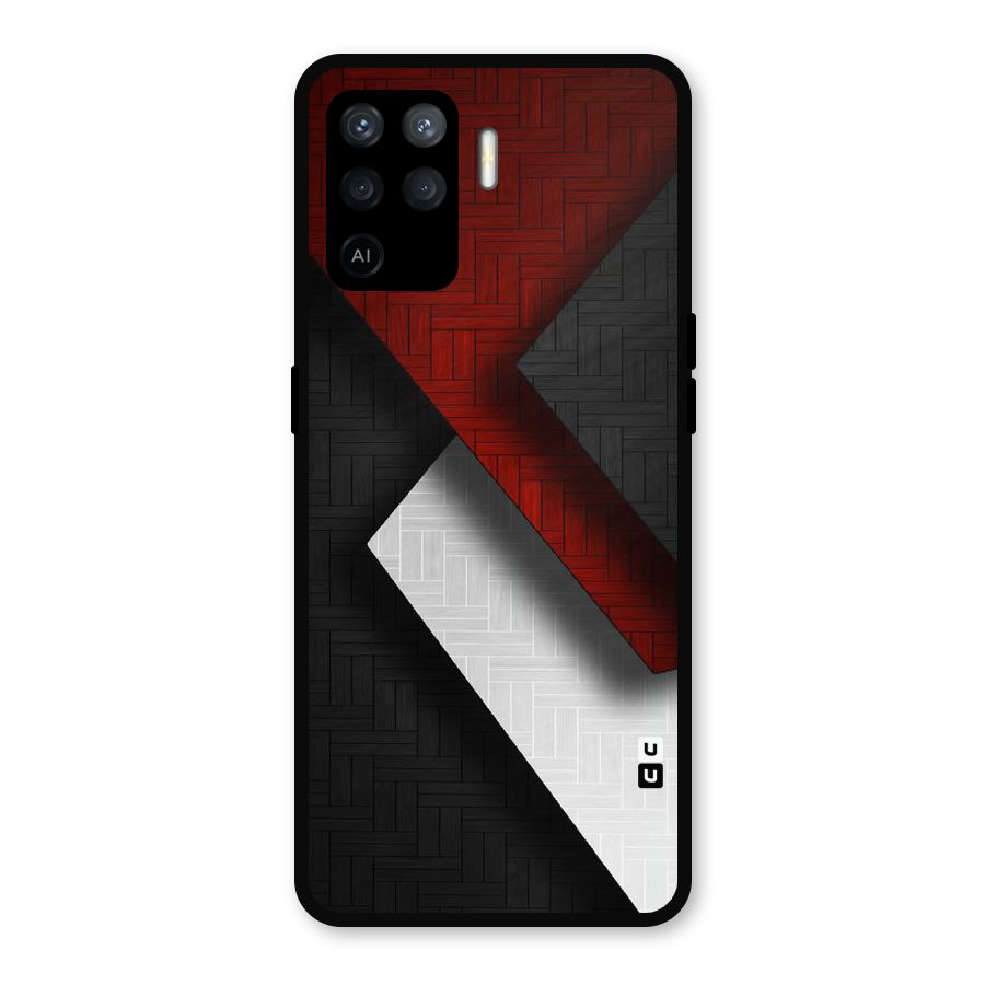 Classic Shades Design Metal Back Case for Oppo F19 Pro