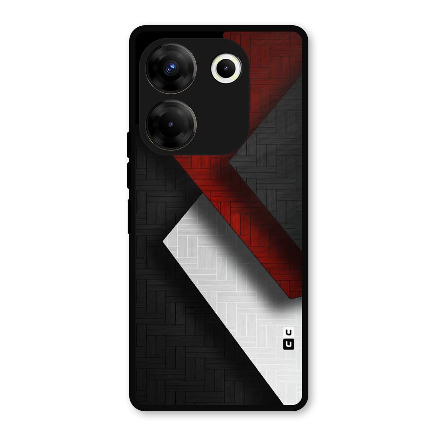 Classic Shades Design Metal Back Case for Tecno Camon 20 Pro