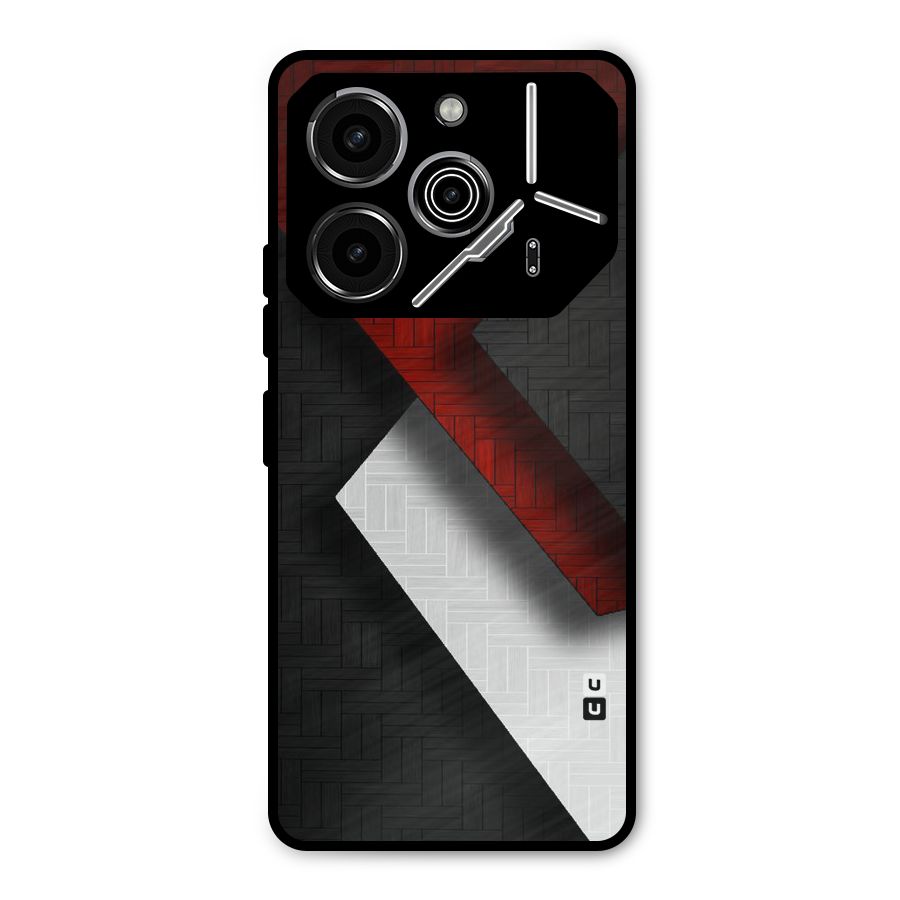 Classic Shades Design Metal Back Case for Tecno Pova 6 Pro
