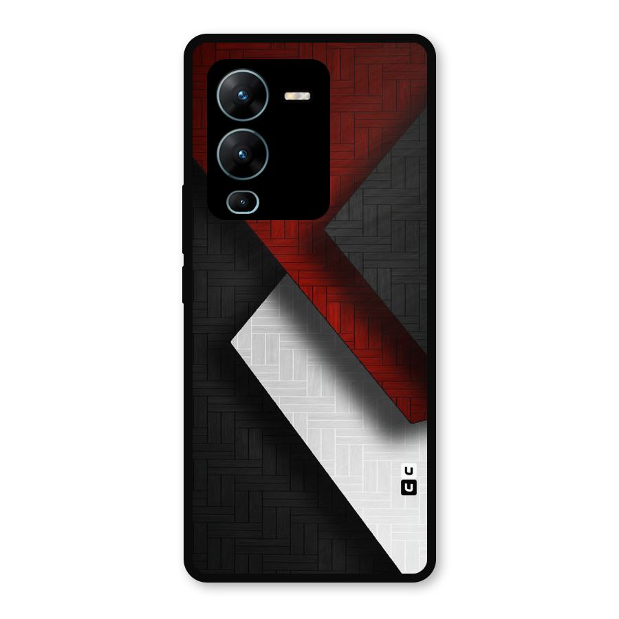 Classic Shades Design Metal Back Case for Vivo V25 Pro