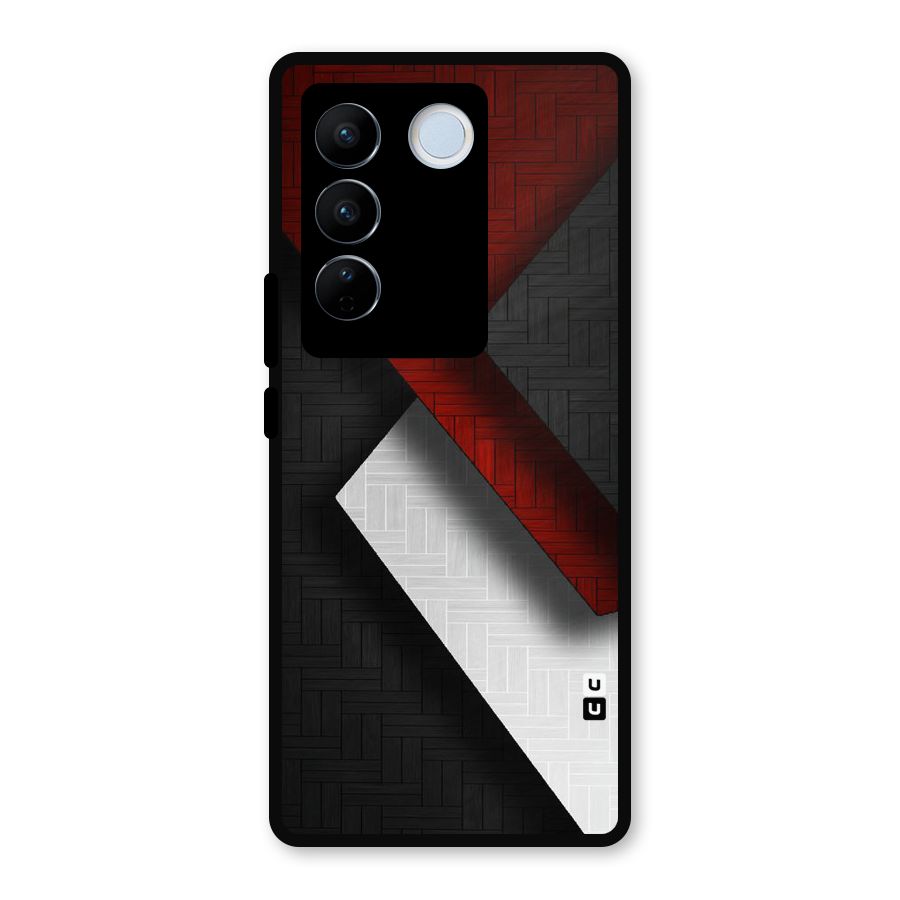 Classic Shades Design Metal Back Case for Vivo V27