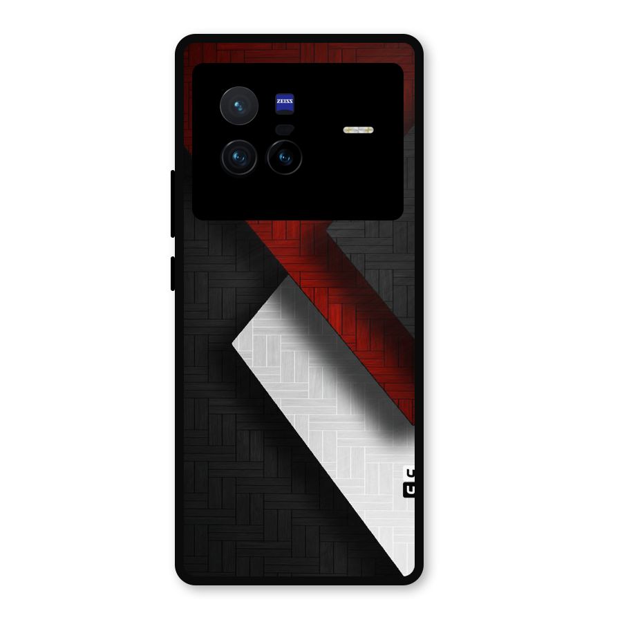 Classic Shades Design Metal Back Case for Vivo X80