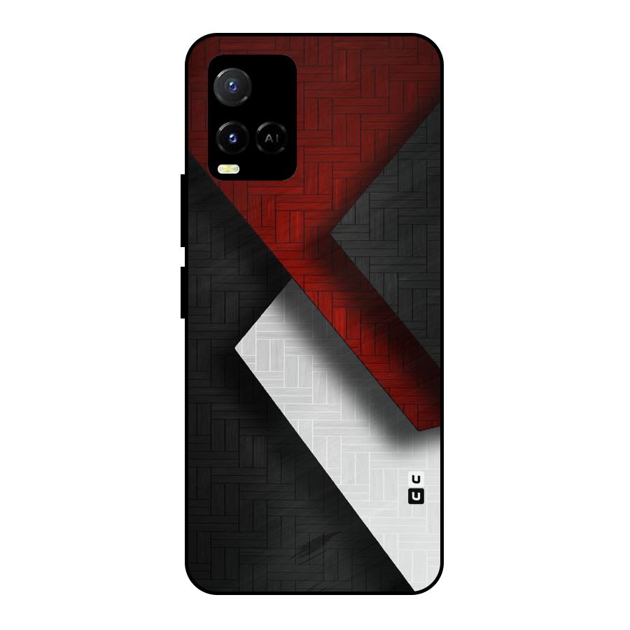 Classic Shades Design Metal Back Case for Vivo Y21 2021