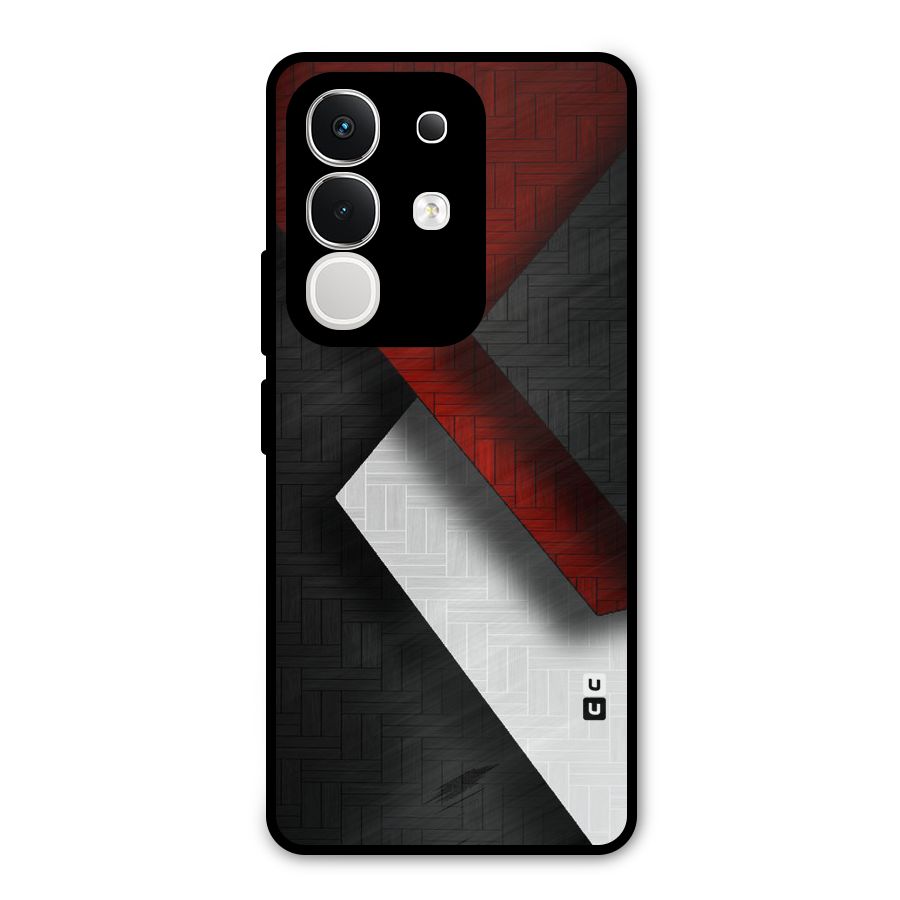 Classic Shades Design Metal Back Case for iQOO Z10x
