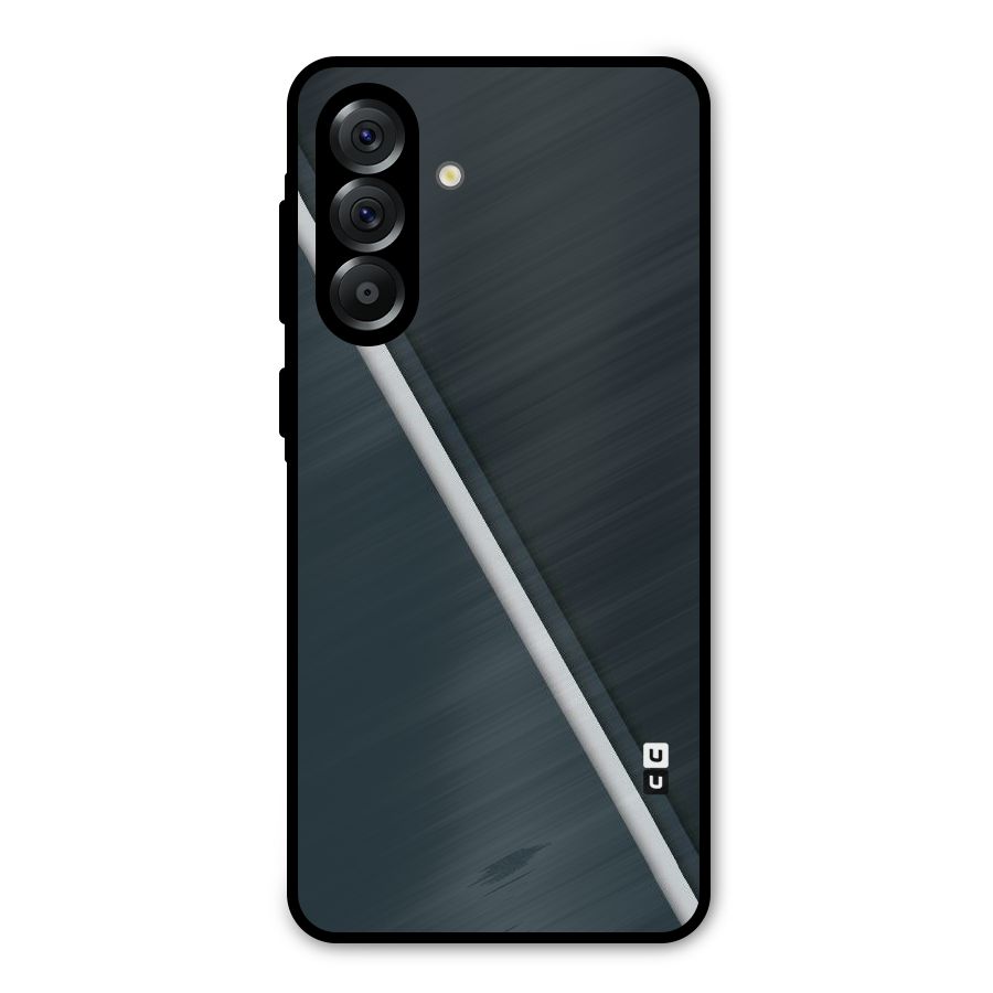 Classic Single Stripe Metal Back Case for Galaxy A56