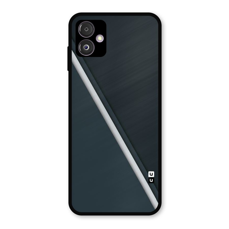 Classic Single Stripe Metal Back Case for Galaxy F14