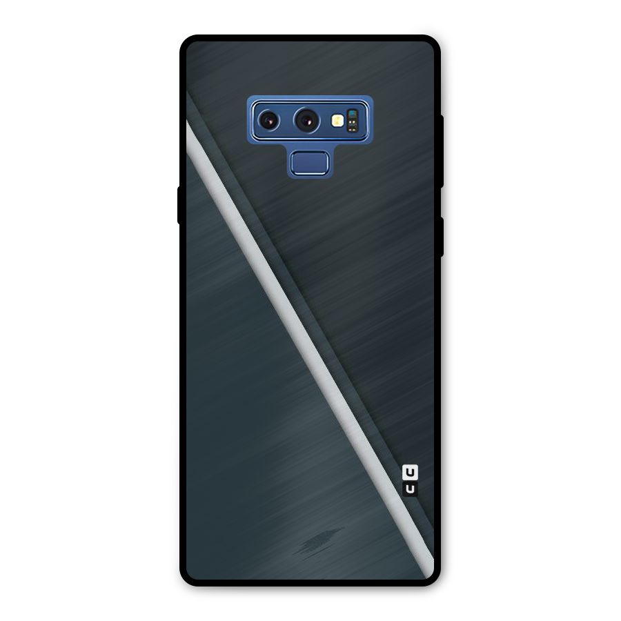 Classic Single Stripe Metal Back Case for Galaxy Note 9