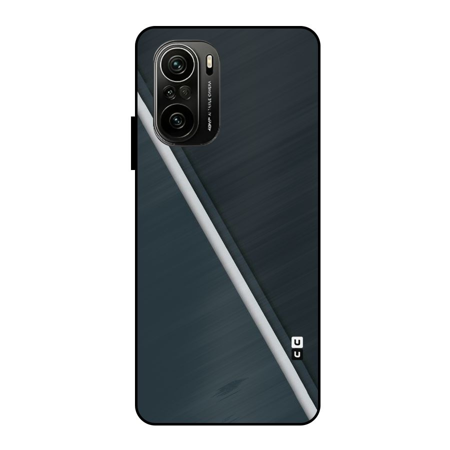 Classic Single Stripe Metal Back Case for Mi 11X Pro