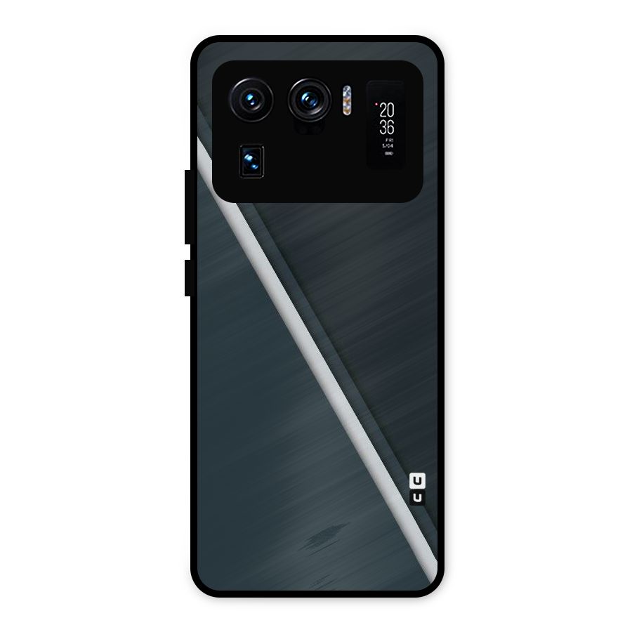 Classic Single Stripe Metal Back Case for Mi 11 Ultra