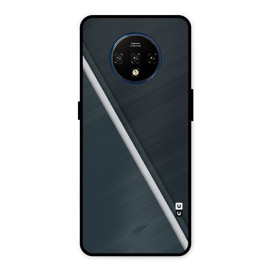 Classic Single Stripe Metal Back Case for OnePlus 7T