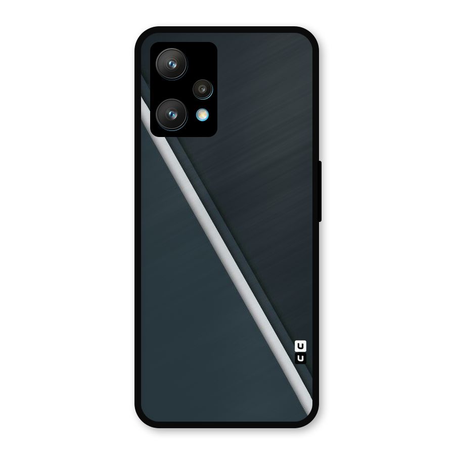 Classic Single Stripe Metal Back Case for Realme 9 Pro Plus 5G