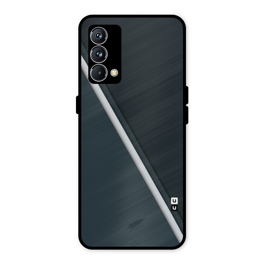Classic Single Stripe Metal Back Case for Realme GT Master Edition