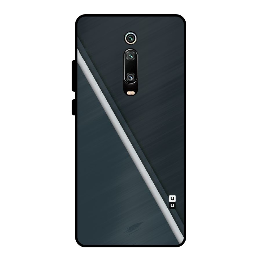 Classic Single Stripe Metal Back Case for Redmi K20 Pro