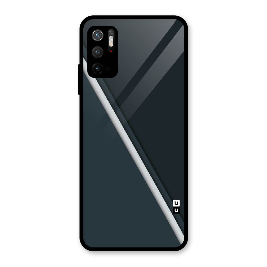 Classic Single Stripe Metal Back Case for Redmi Note 10T 5G