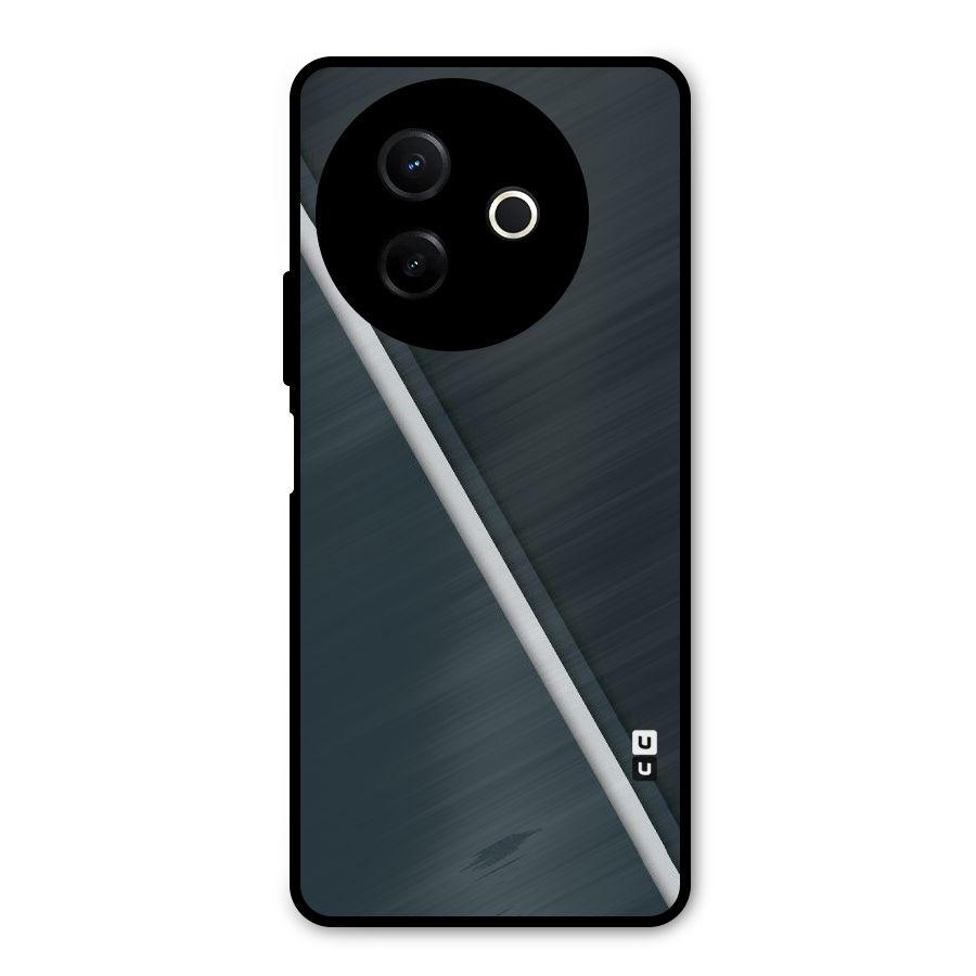 Classic Single Stripe Metal Back Case for Vivo Y39