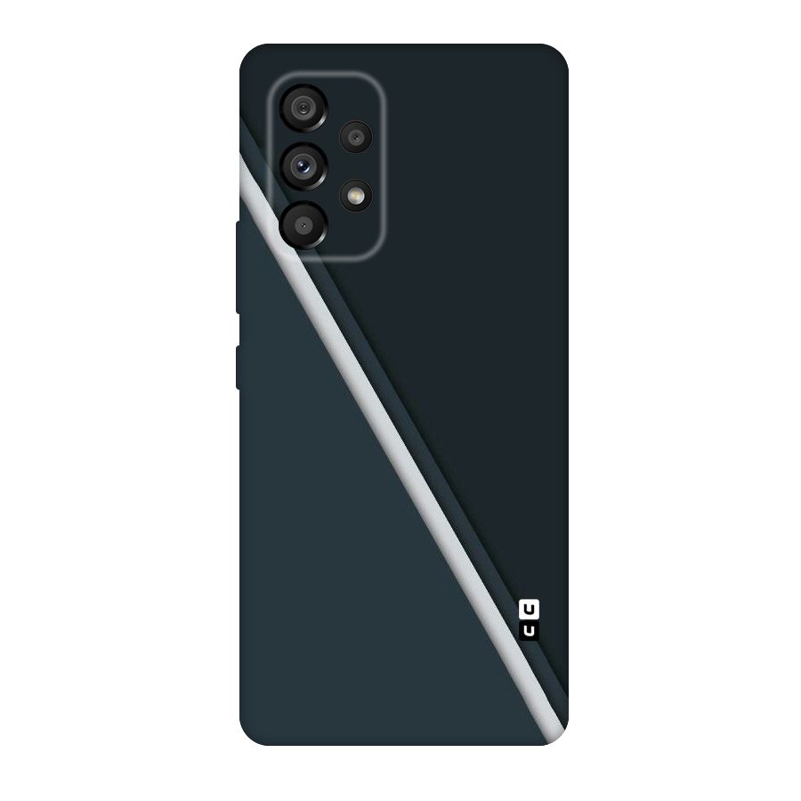 Classic Single Stripe Original Polycarbonate Back Case for Galaxy A53 5G