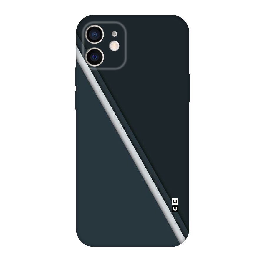 Classic Single Stripe Original Polycarbonate Back Case for iPhone 12