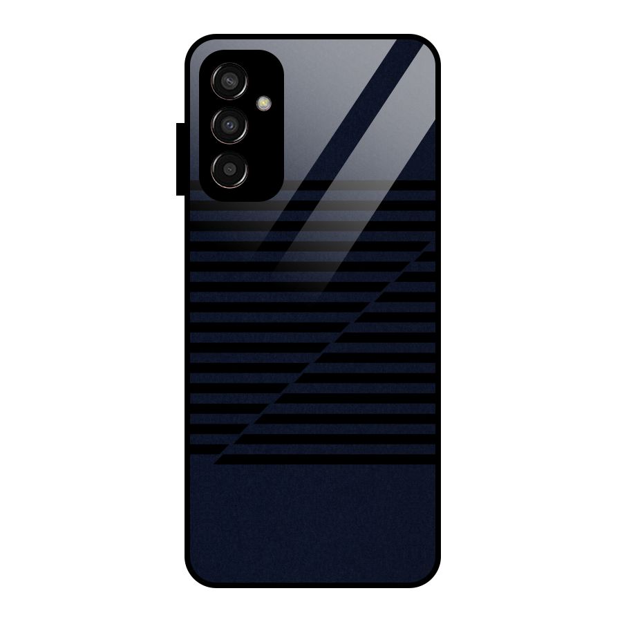 Classic Stripes Cut Glass Back Case for Galaxy F13