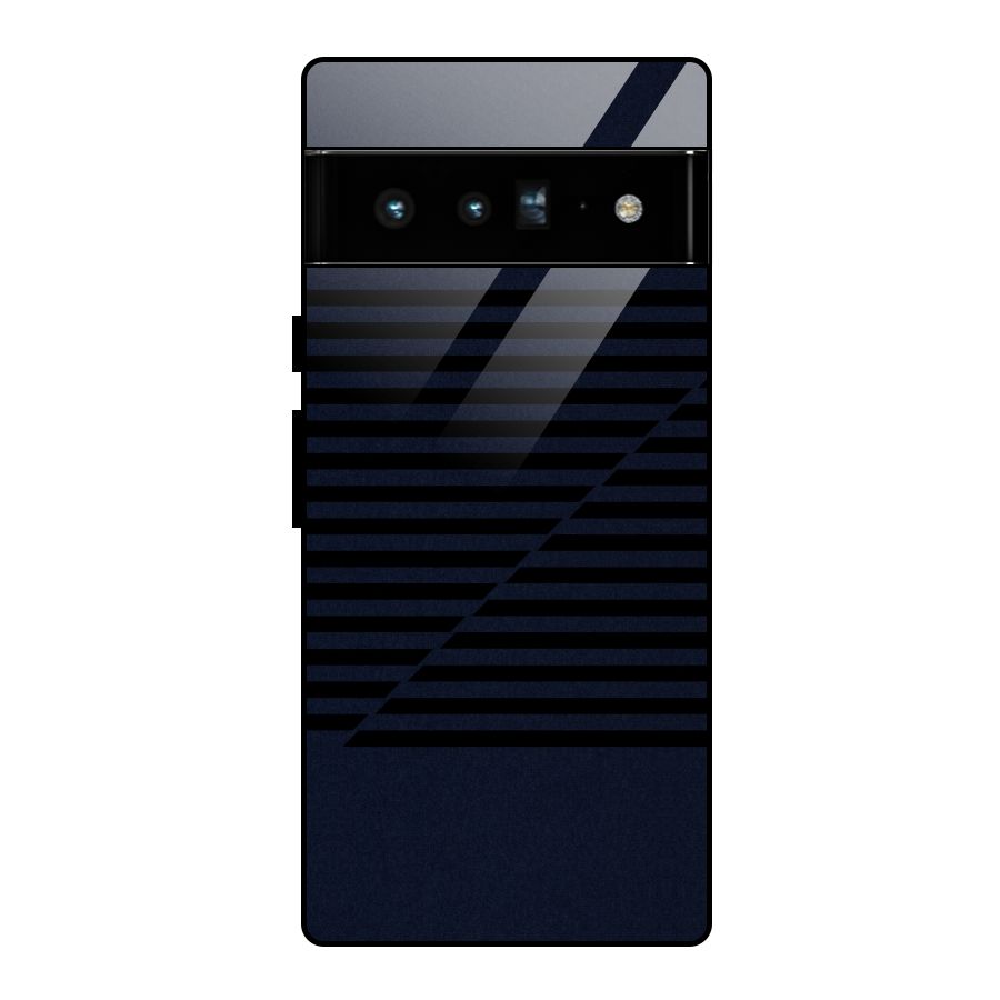 Classic Stripes Cut Glass Back Case for Google Pixel 6 Pro