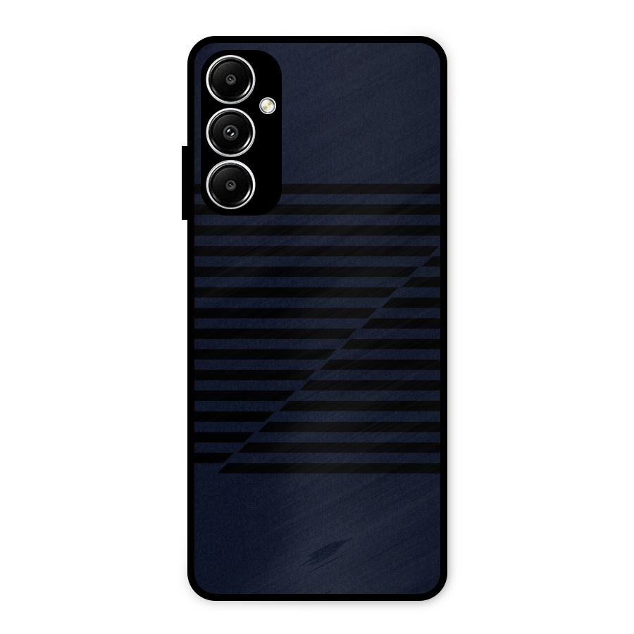Classic Stripes Cut Metal Back Case for Galaxy A05s