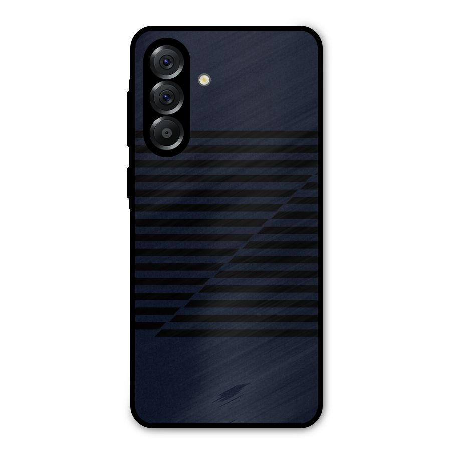 Classic Stripes Cut Metal Back Case for Galaxy A56