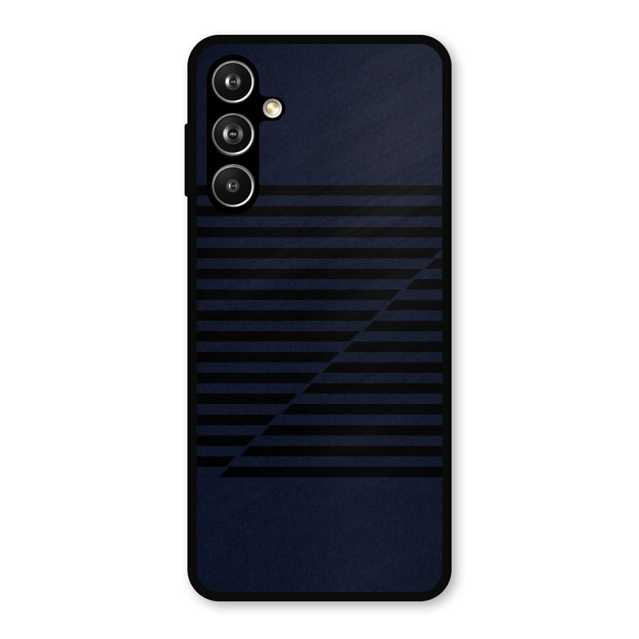 Classic Stripes Cut Metal Back Case for Galaxy F54
