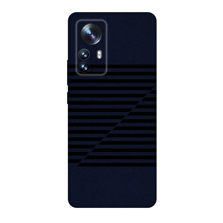 Classic Stripes Cut Original Polycarbonate Back Case for Xiaomi 12 Pro