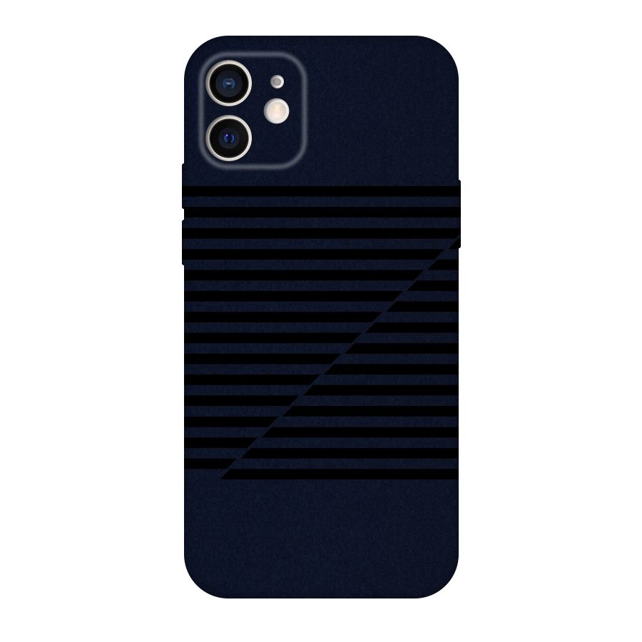 Classic Stripes Cut Original Polycarbonate Back Case for iPhone 12