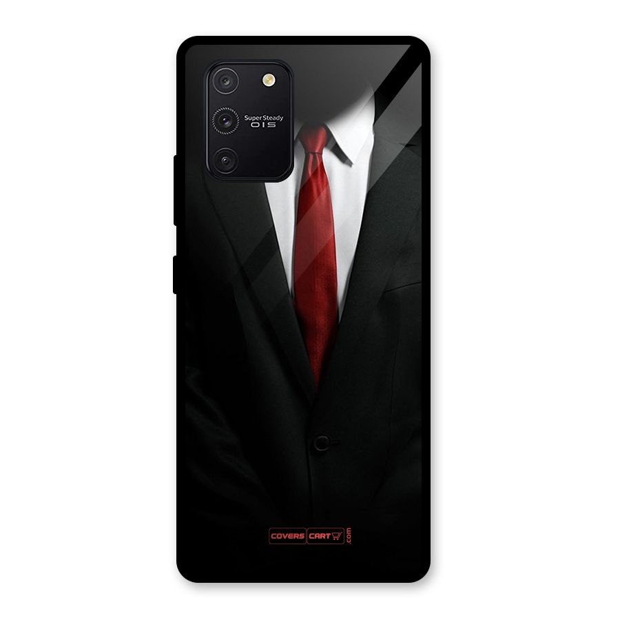 Classic Suit Glass Back Case for Galaxy S10 Lite