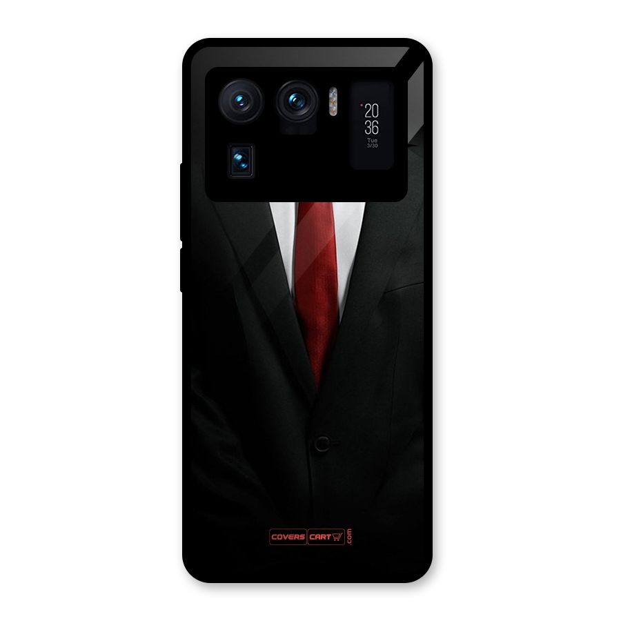 Classic Suit Glass Back Case for Mi 11 Ultra