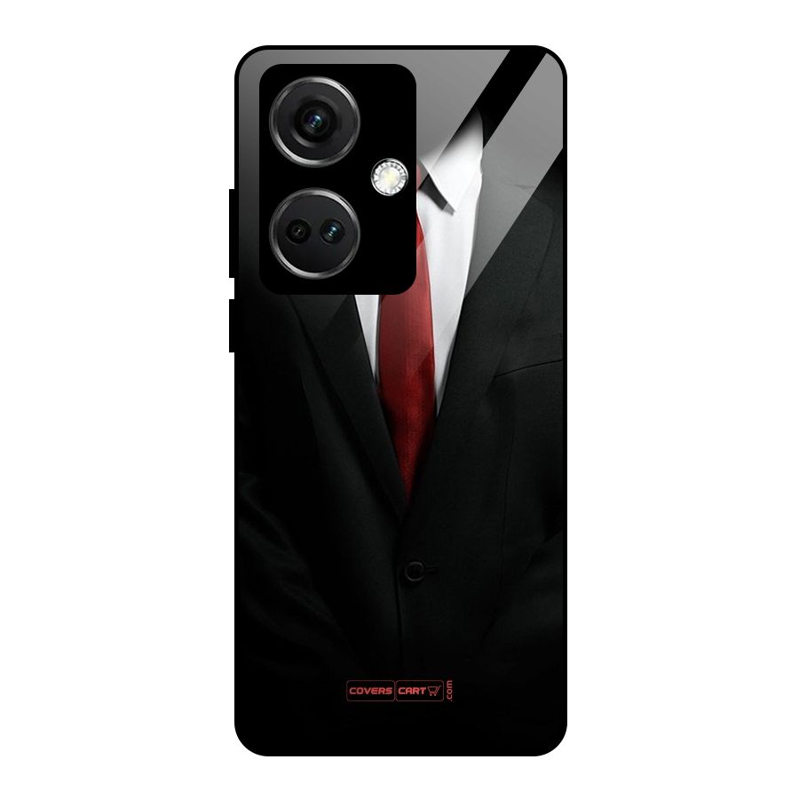 Classic Suit Glass Back Case for OnePlus Nord CE 3 5G
