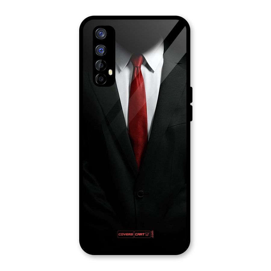 Classic Suit Glass Back Case for Realme 7