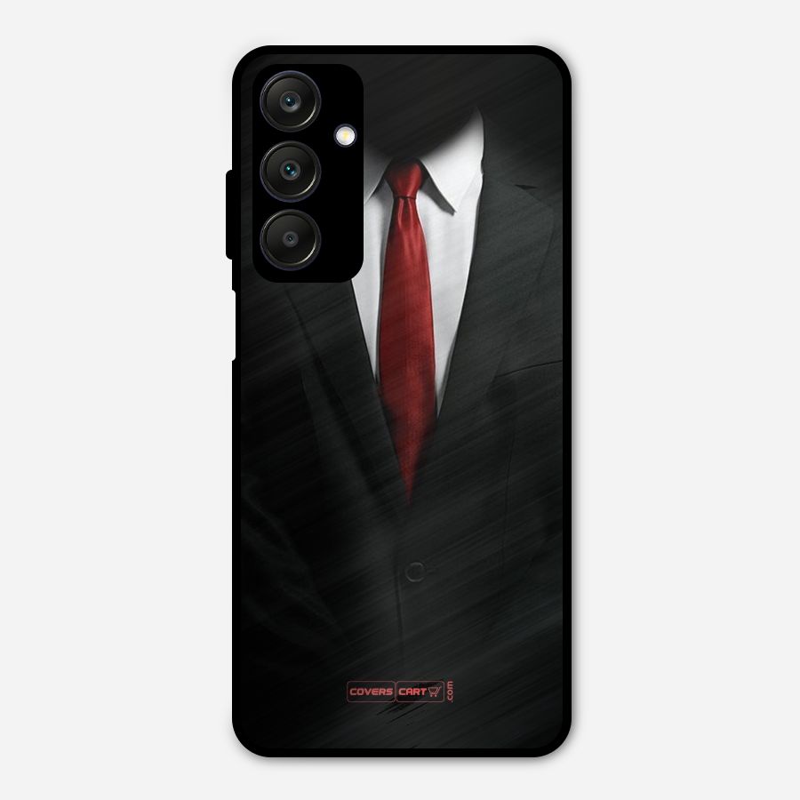 Classic Suit Metal Back Case for Galaxy A25 5G