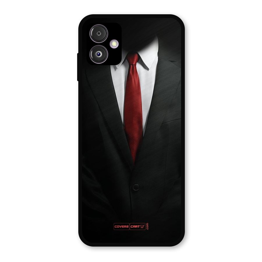 Classic Suit Metal Back Case for Galaxy F14