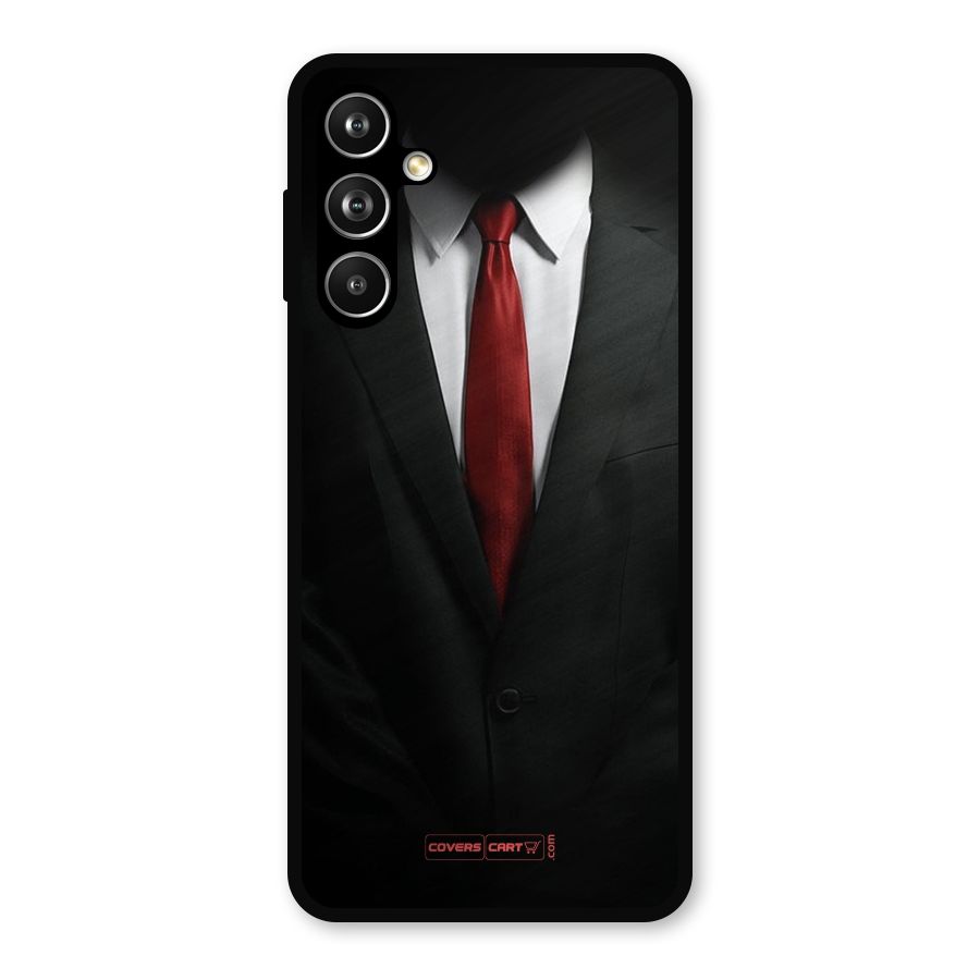 Classic Suit Metal Back Case for Galaxy F54
