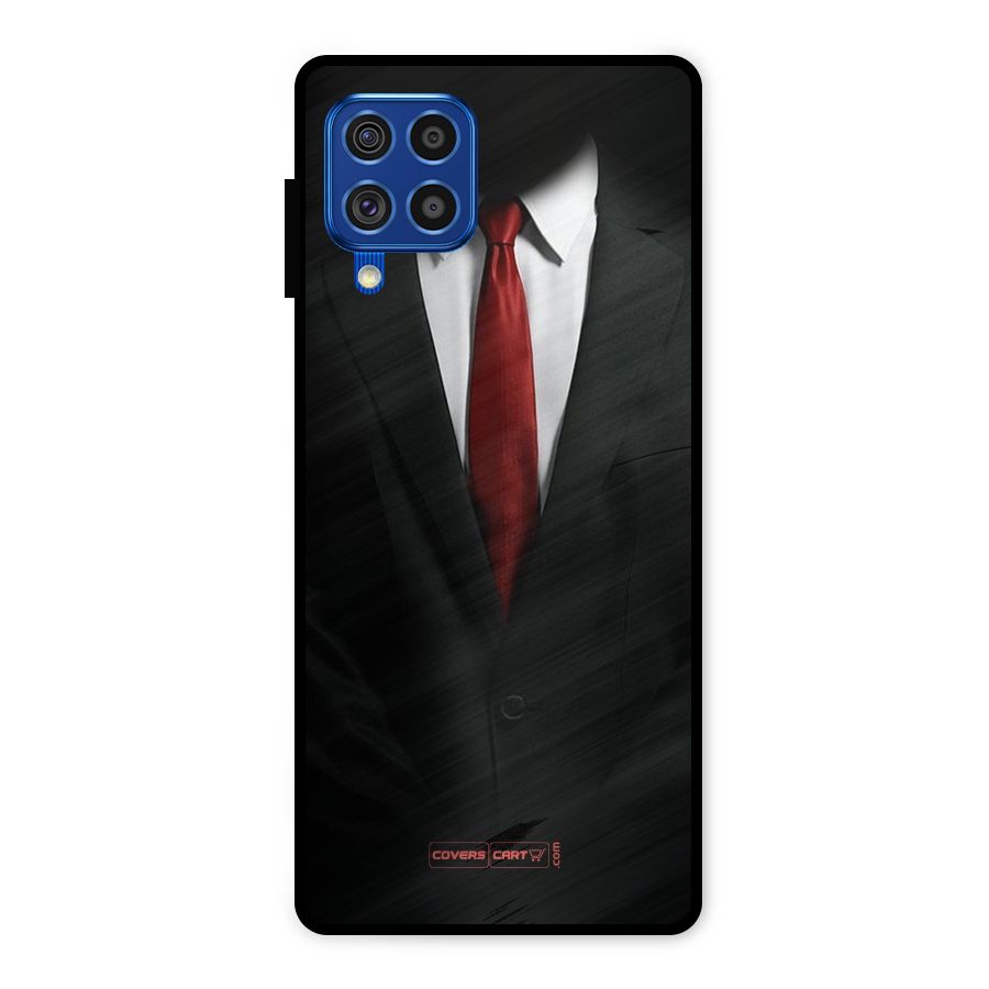 Classic Suit Metal Back Case for Galaxy F62
