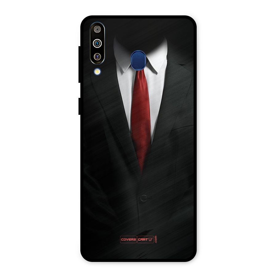 Classic Suit Metal Back Case for Galaxy M30