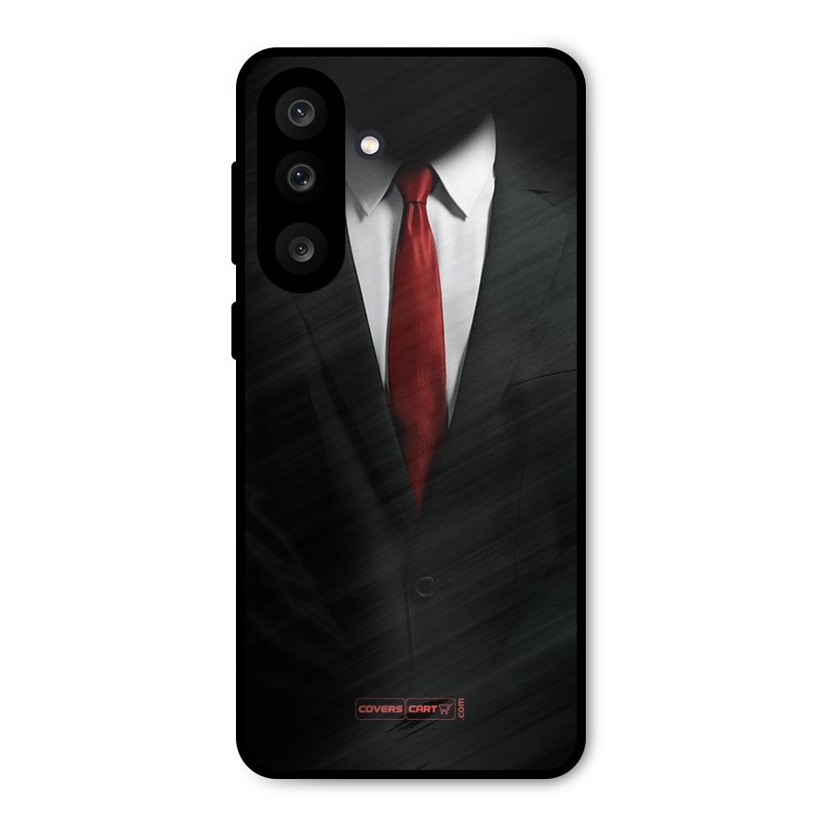 Classic Suit Metal Back Case for Galaxy M56
