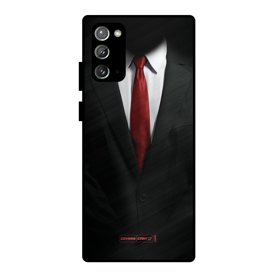 Classic Suit Metal Back Case for Galaxy Note 20