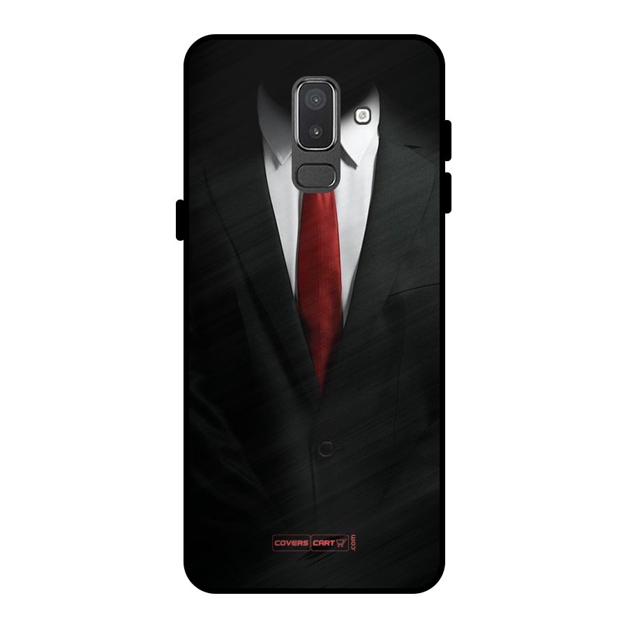 Classic Suit Metal Back Case for Galaxy On8 (2018)