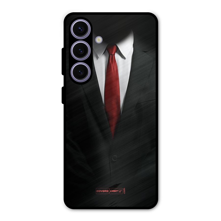 Classic Suit Metal Back Case for Galaxy S24