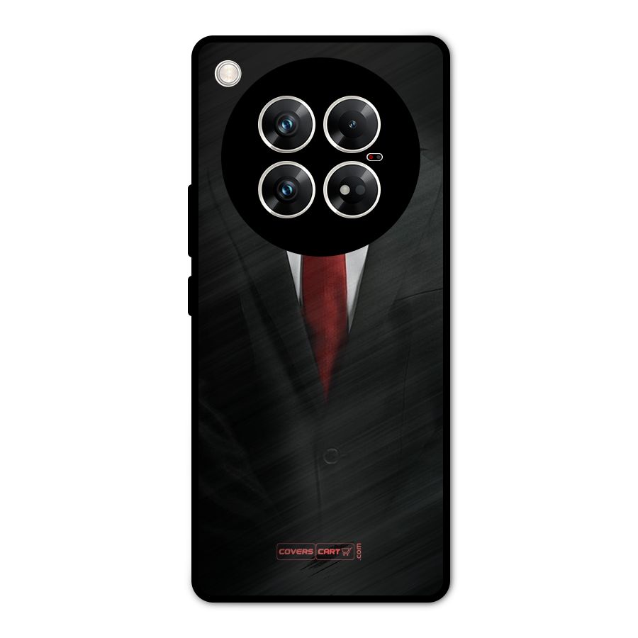 Classic Suit Metal Back Case for Infinix Zero 40 5G