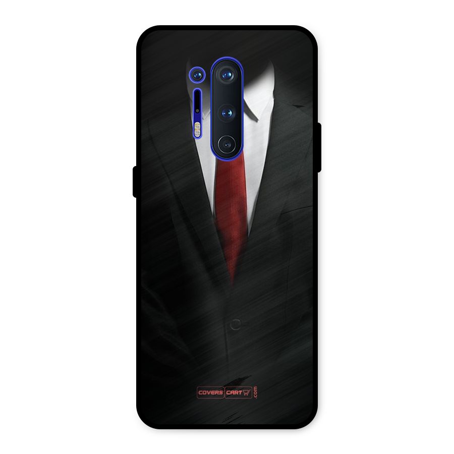 Classic Suit Metal Back Case for OnePlus 8 Pro