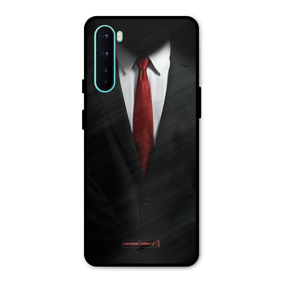 Classic Suit Metal Back Case for OnePlus Nord