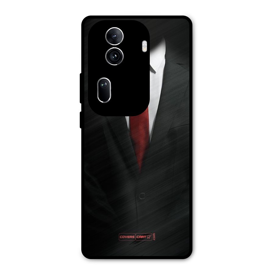Classic Suit Metal Back Case for Oppo Reno11 Pro 5G